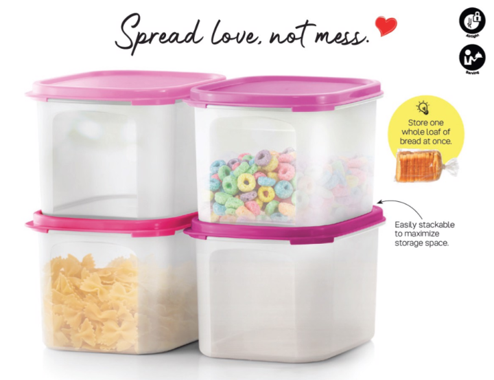Tupperware Modular Mates Mini Rectangular II 1.9L - Airtight food ...