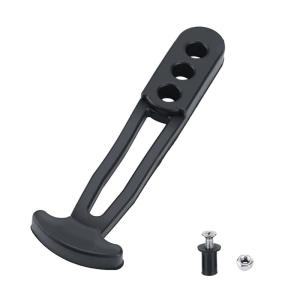 Ladder Strap Black Marine Secure Pontoon Ladder Strap Retaining Rubber Latches Band with 4 Adjustable Mounting Hole