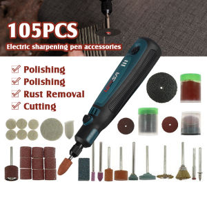 3.6V Mini Electric Grinding Pen USB Rechargeable Engraver Pen Wireless High Concentricity Lithium Electric Grinding Tool