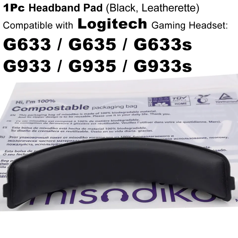 misodiko Headband/ Upgraded Ear Pads Replacement for Logitech G633