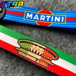 3D Martini INC Logo High Quality Keychain Fashion Modified Personality Biker Gear Motorcycles Accessories for Mio Beat Click NMAX Aerox PCX Raider Rusi Universal Fit Keychain