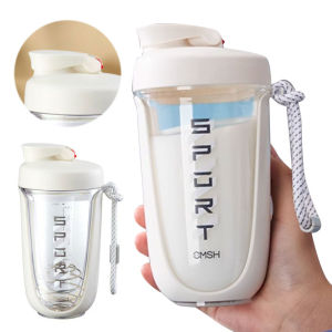 Sports Water Bottle Leak-Proof Shake Cup with Secure Lid for Gym and Fitness Enthusiasts
