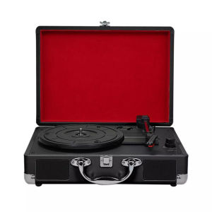 Middix Turntable Vinyl Record Player Suitcase Gramophone Portable Bluetooth Speaker music player phonograph RCA Output