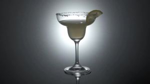 Margarita Glasses Set of 2 - Margarita Cocktail Glasses - Clear Glasses For Drinking Martinis Manhattans Vodka Gin and Cocktails(6 oz)