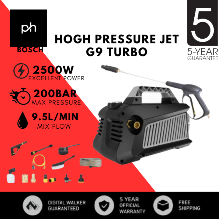 High Pressure Water Jet G9 Turbo Waterjet Sprayer Machine Car Wash Lazada Ph 6880