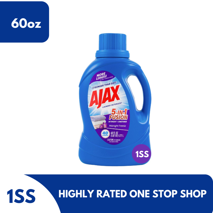 Ajax 5in1 Fusion Liquid Laundry Detergent, 60oz Lazada PH