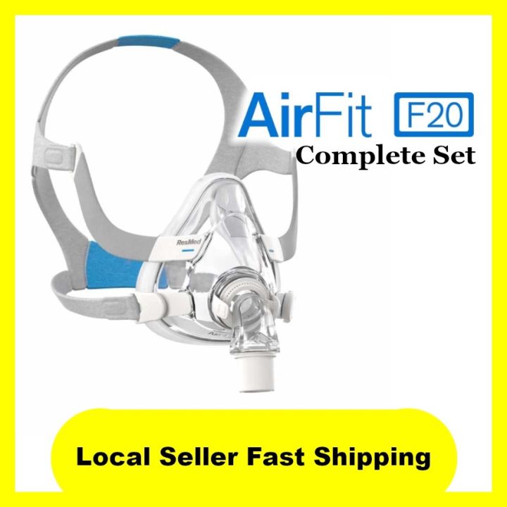 Resmed Airfit F20 Full Face CPAP Mask ORIGINAL for Obstructive Sleep Apnea OSA