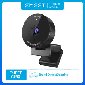 Webcam 1080P EMEET C950 USB Webcam with Microphone for Meeting/Online Classes/Zoom/YouTube
