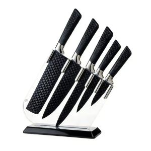 GOLIFE 6PCS Cooking Knife Sets Knife Set Kitchen Japanese Chefs Knife Set With Knife Holde High Quality Genuine