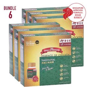 [Bundle of 6] Traditional Essence Of Chicken 6 bottles x 70g x 6 box