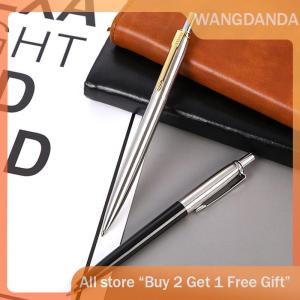 [COD] SAjeNH SPORT luxury qualitymetal Ballpoint Pen stainless steel color Press signature pen ball point pen Stationery Office Supplies new