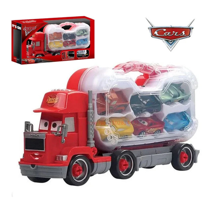 SDSDisney Pixar Car Lightning Mcqueen Set Figures Jackson Storm Mack Uncle  Truck Pull-back Cars Model Doll Children Toy For Gifthju Lazada PH