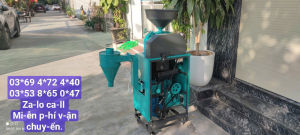 Máy xát gạo mini 2 chức năng xát gạo lứt và gạo trắng