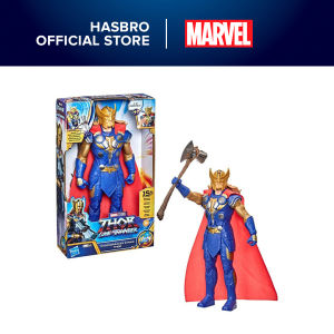 Marvel Studios’ Thor: Love and Thunder Stormbreaker Strike Thor Toy 12-Inch-Scale Electronic Figure Kids Ages 4 and Up