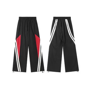 Lansboter áo hodie áo khoác hoddie áo hoodie đi học sweater áo thu đông Áo Nỉ Nam Cổ Tròn Áo gió Đại học đường phố Cao Đẳng dài tay dáng rộng áo len cổ tròn màu đen và đỏ Retro Kiểu Mỹ