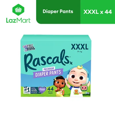 RASCAL + FRIENDS CoComelon Edition - Pants XXXL 44pcs with FREE Collectible Stickers inside (Promo Box)