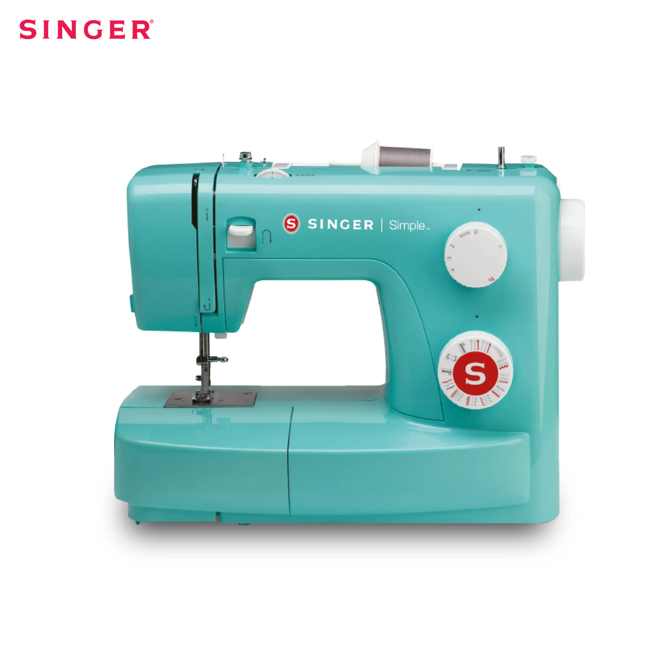 SINGER 3223G จักรกระเป๋าหิ้ว สีเขียว จักรเย็บผ้าไฟฟ้า (ซิงเกอร์)