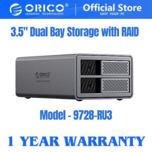 [AIM RESOURCES] Orico 2.5"/3.5" 5 Bay DAS Enclosure USB3.0 5GBPS Support 22TB each Bay (98-GY)