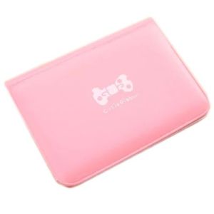 Dompet Kartu Polos Motif Mini Lucu Import Wanita Card Nama Holder Murah