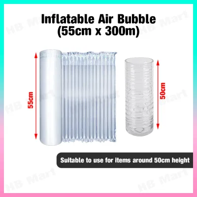 LARGE INFLATABLE AIR BUBBLE WRAP SAFETY COST SAVE FRAGILE SAFE PROTECTIVE AIR BUBBLE (300M) AB03B