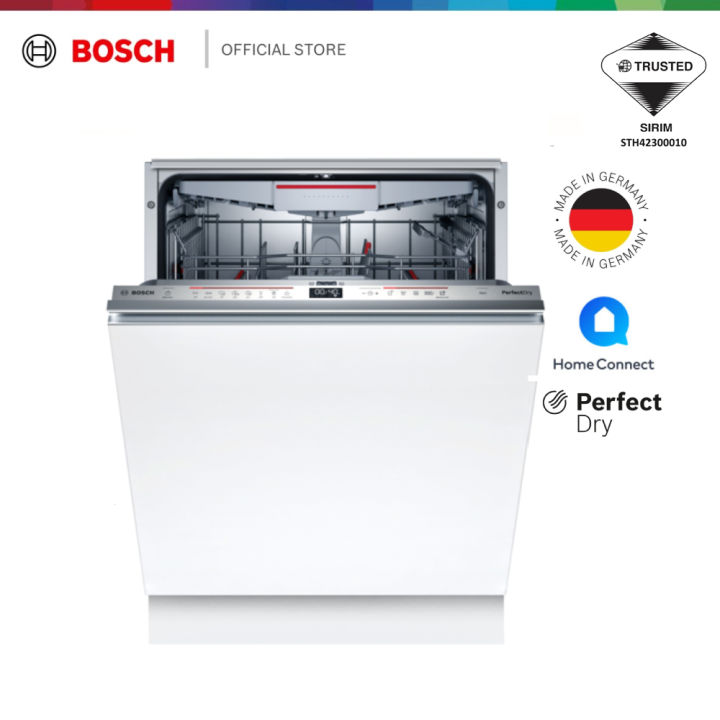 Bosch Series 6 Fullyintegrated Builtin Dishwasher, Zeolite