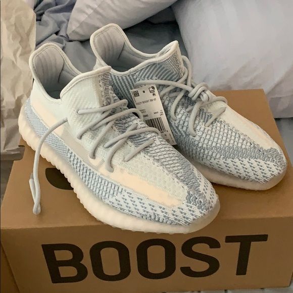 Adidas yeezy cloud white non outlet reflective