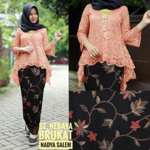 SET KEBAYA MODEREN/KEBAYA RINJANI MIX ROK LILIT FRE RING/KEBAYA WISUDA/KEBAYA BIANCA/FAHION WANITA/KEBAYA CANTIK/KEBAYA /KEBAYA MURAH