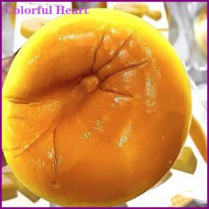 Colorful Heart Creative Simulated Steamed Cake Slow Rebound Pinch Decompression Vent Toy Squish Slow Rising Stress Toy For Children Gift