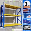 NINI 3/4/5 Layers Tool Shelves | Merchandise Shelves | Product Storage Shelves | Thickening of Shelves Warehouse Shelves 800 Kilos | Buckle Design. 