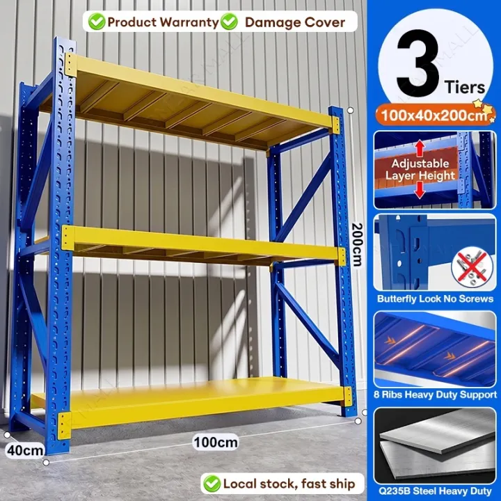 NINI%203/4/5%20Layers%20Tool%20Shelves%20%7C%20Merchandise%20Shelves%20%7C%20Product%20Storage%20Shelves%20%7C%20Thickening%20of%20Shelves%20Warehouse%20Shelves%20800%20Kilos%20%7C%20Buckle%20Design%20-%20Image%2010
