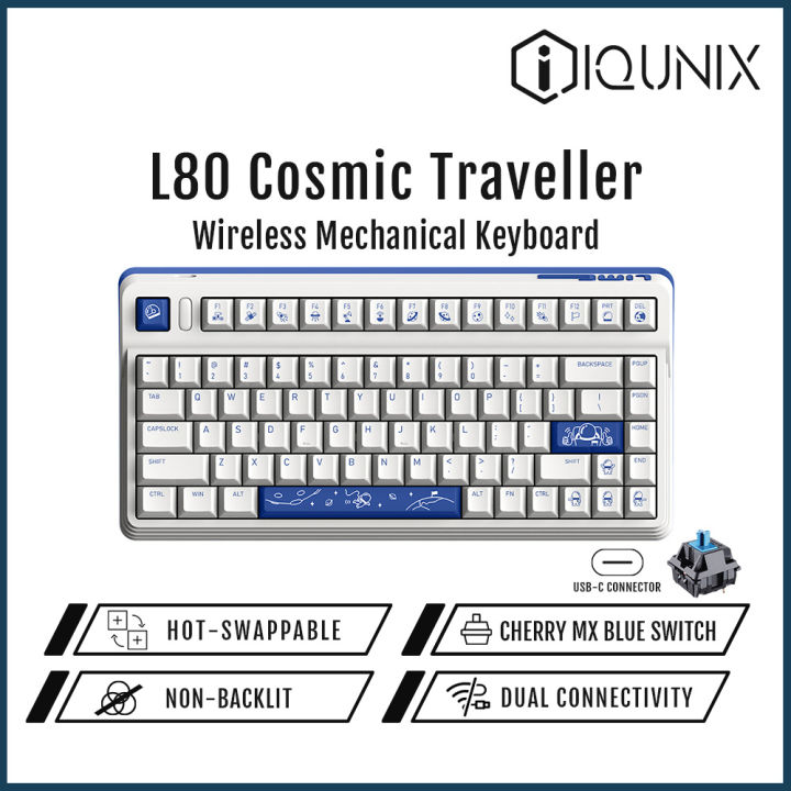 Iqunix L80 Cosmic Traveller Wireless Non Backlit Hot Swappable