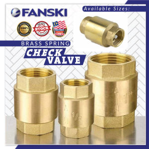One Way Valve Spring Valve Check Valve Non Return Valve Brass Valve Spring Injap Spring Check Brass Spring Injap Sehala