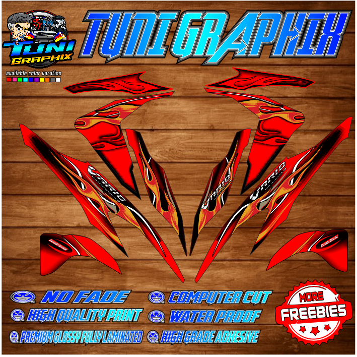 Honda Click V2 Decals (Vario Fire Special) with Freebies | Lazada PH