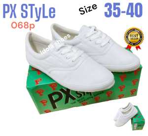 SEPATU PX STYLE 068 PUTIH CAPUNG KERJA WANITA OLAH RAGASENAM