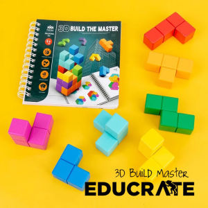 educratePH 3D Build the master cube puzzle / Math spatial reasoning and awareness exercise PRE K