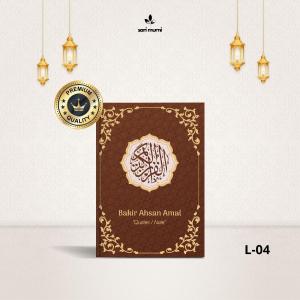 Sari Murni Jakarta - Al Quran Custom Nama / Quotes Sendiri Ukuran Kecil Pria L-03