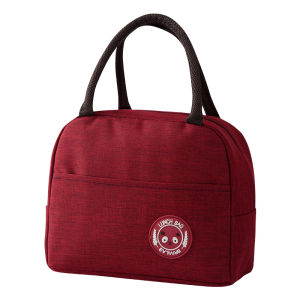 KAMJE Tas Bekal Lunch Bag Tempat Penyimpanan Makanan Anak Sekolah
