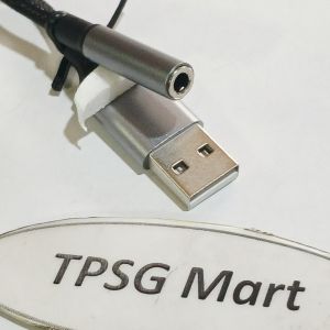 USB âm thanh 3.5 ly (4 điểm cực) / USB Sound Card Voice 7.1 đoạn dây