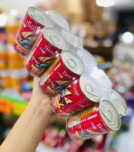 10 lon cá mòi cá hộp sốt cà chua nắp giật tiện lợi thơm ngon trọng lượng 140g/lon TPFOOD