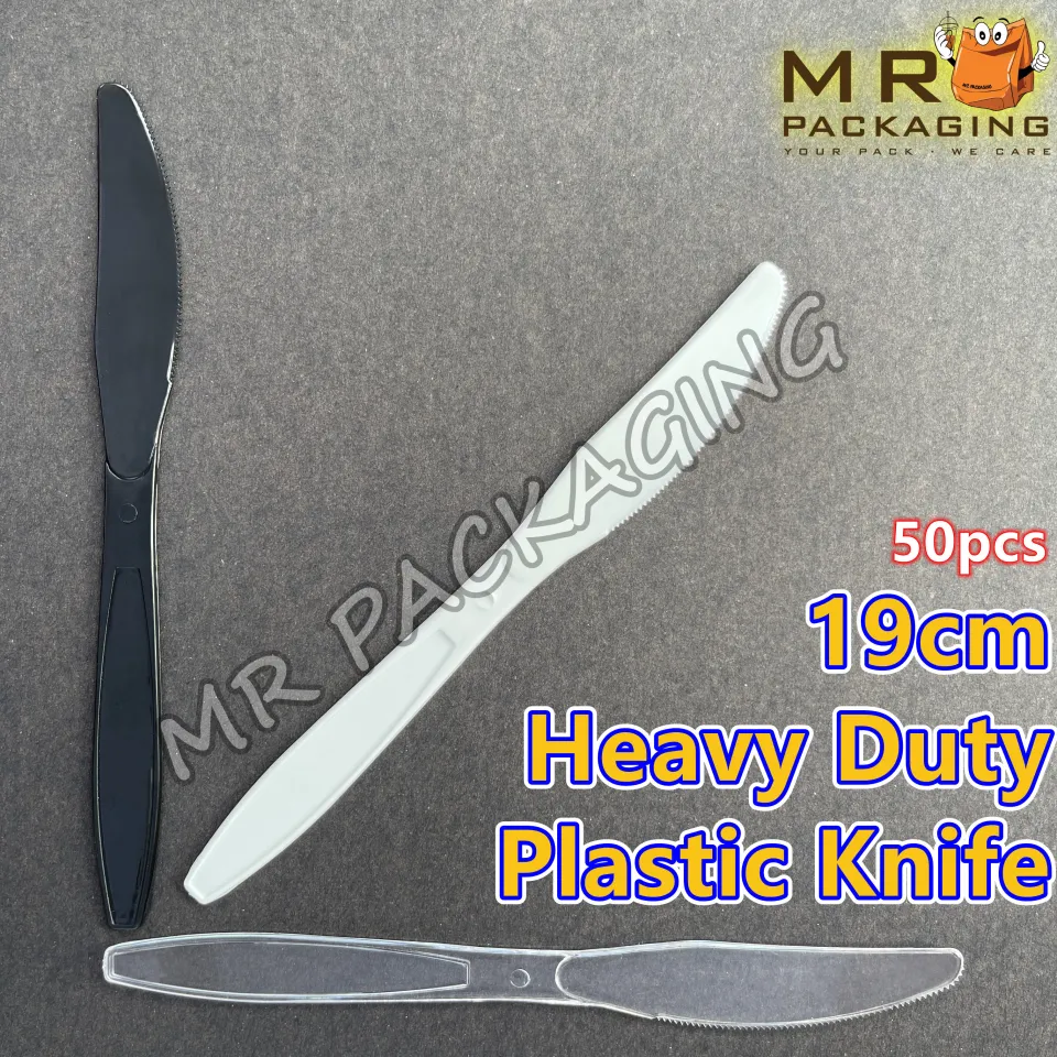 READY STOCK PLASTIC CAKE KNIFE PINK / TRIANGLE PLASTIC KNIFE / CAKE CUTTER  / CAKE SLICER / 20PCS / 100PCS