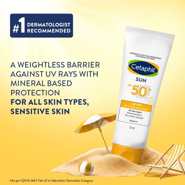 ORIGINAL CETAPHIL Sun Light Gel Spf50 100ML