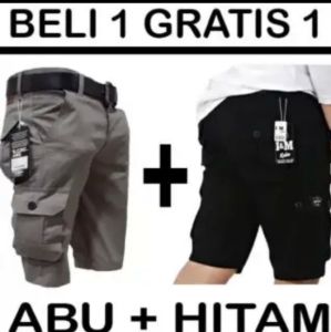 PROMO BELI 1 GRATIS 1 / Celana Pendek Cargo / Celana Pendek Pria / Celana Pendek Cinos / Celana Gunung / Celana Santai cowok