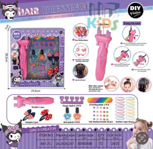 Máy Tết tóc Kuromi xinh xắn dễ thương cho bé gái