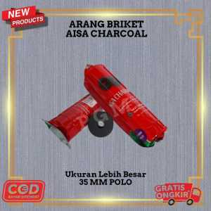 Arang Briket Aisya Charcoal Magic Arang Magic 1 Roll isi 10pcs Arang Super (Briket) Termurah