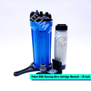 Paket ONE Housing + Catridge Maxorb 10 inch - Filter Air