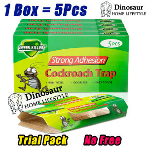 【1 Box = 10Pcs】Lizard Trap & Cockroach Trap with baits (Cicak/Gecko)Large Sticky Pest Glue Traps Roach