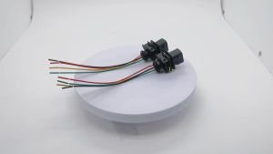2PC 1-1703818-1 4Pin Nox Sensor Connector Wiring Harness Compatible with Cummins