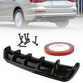 Car Rear Bumper / Bumper Belakang Mobil Carbon Universal Mudah Dipasang Dekorasi Eksterior Mobil. 