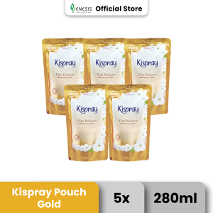 Kispray Pouch Glamorous Gold 280Ml X5