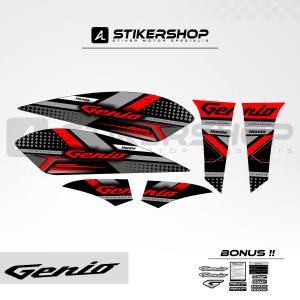 stiker striping honda genio grafis variasi 002